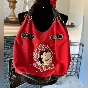 Betty Boop Red Purse